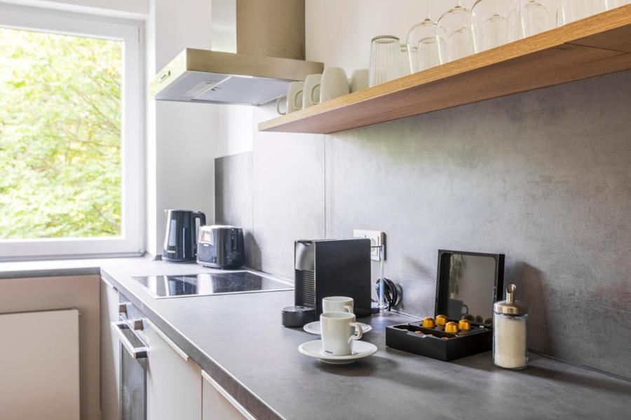 Glueck Auf Appartements Kaiserstrasse Muelheim مولهايم ان الرور دير المظهر الخارجي الصورة