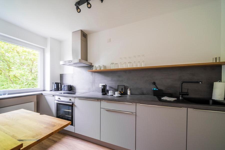 Glueck Auf Appartements Kaiserstrasse Muelheim مولهايم ان الرور دير المظهر الخارجي الصورة